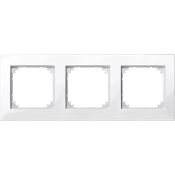 Schneider Electric Merten 515319 M-Plan hármas keret, polárfehér