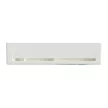 Schneider Electric Merten 534719 fedlap váltóérintkezővel ellátott szobatermosztátokhoz  polárfehér - System-M (M-Plan / M-Pure / M-Smart)