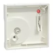 Schneider Electric Merten 534819 fedlap kapcsolóval ellátott szobatermosztátokhoz  polárfehér - System-M (M-Plan / M-Pure / M-Smart)