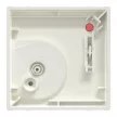 Schneider Electric Merten 534819 fedlap kapcsolóval ellátott szobatermosztátokhoz  polárfehér - System-M (M-Plan / M-Pure / M-Smart)