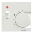 Schneider Electric Merten 534819 fedlap kapcsolóval ellátott szobatermosztátokhoz  polárfehér - System-M (M-Plan / M-Pure / M-Smart)