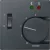 Schneider Electric Merten 535814 fedlap kapcsolós padlótermosztáthoz  antracit - System-M (M-Plan / M-Pure / M-Smart)