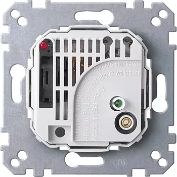   Schneider Electric Merten 536304 Szobatermosztát betét kapcsolóval 1(1) A 24V AC