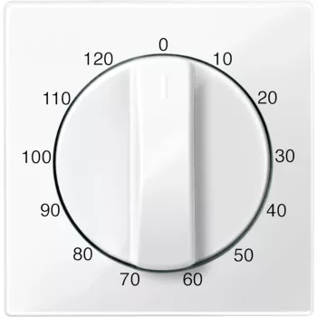   Schneider Electric Merten 567519 burkolat időkapcsolóhoz (120 perces)  polárfehér - System-M (M-Plan / M-Pure / M-Smart)