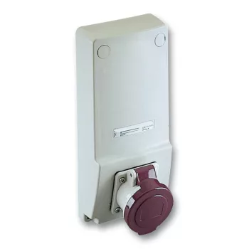   Schneider 82026 UNIKA Panelre szerelhető aljzat, 16A, 230V-24V, IP44
