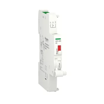   Schneider Electric, Acti9, A9A26897, Dupla nyitás/zárás jelző hibajelző-érintkező és segédérintkező, 24 V (DC) ACTI9 iOF+SD24(Schneider A9A26897)