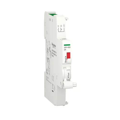 Schneider Electric Acti9 iOF+SD jelző és hibajelző segédérintkező, 24 V DC, TI24 – A9A26897