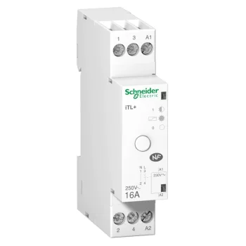   Schneider A9C15032 ACTI9 iCT+16A standard kotraktor, 1P+N, Uc 230VAC