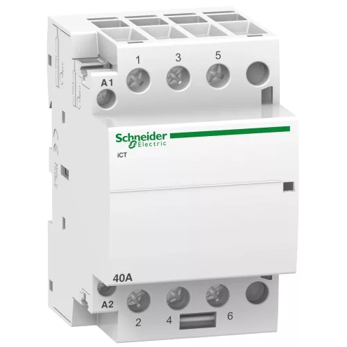 Schneider Electric Acti9 iCT A9C20643 moduláris kontaktor 40 A 3 NO 220…240 V AC