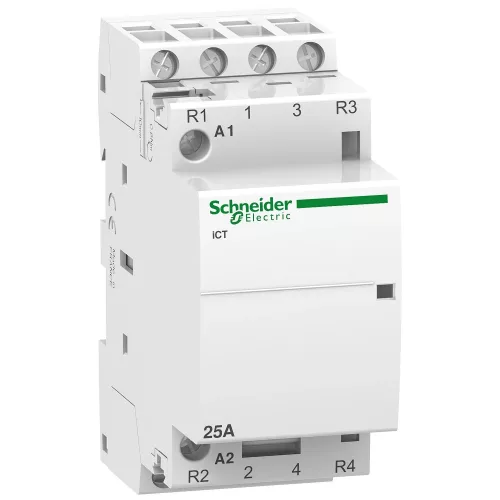Schneider Electric Acti9 iCT A9C20838 moduláris kontaktor 25 A 2 NO + 2 NC 220…240 V AC