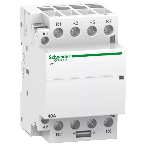 Schneider Electric Acti9 iCT A9C20847 moduláris kontaktor 40 A 4 NC 220…240 V AC