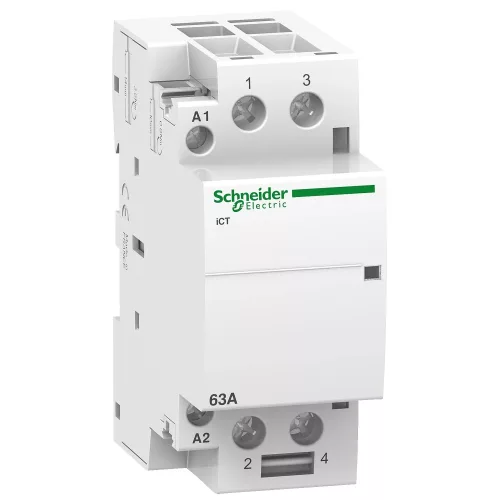 Schneider Electric Acti9 iCT A9C20862 moduláris kontaktor 63 A 2 NO 220…240 V AC