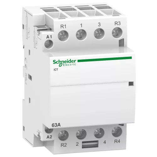 Schneider Electric Acti9 iCT A9C20868 moduláris kontaktor 63 A 2 NO + 2 NC 220…240 V AC