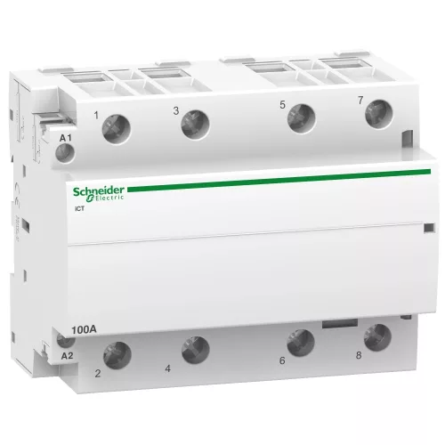 Schneider Electric Acti9 iCT A9C20884 moduláris kontaktor 100 A 4 NO 220…240 V AC
