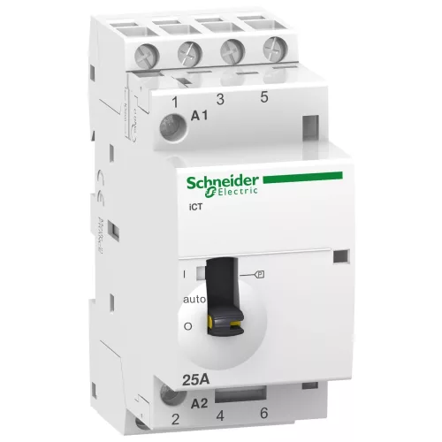 Schneider Electric Acti9 iCT A9C21134 moduláris kontaktor 25 A 4 NO 24 V AC