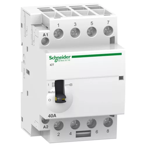 Schneider Electric Acti9 iCT A9C21144 moduláris kontaktor 40 A 4 NO 24 V AC