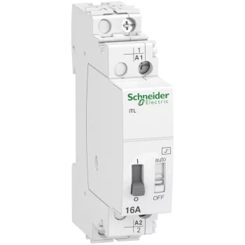   Schneider Electric, ACTI9 iTL, A9C30811, impulzusrelé 1P 16A, 1 Záró érintkező, 230..240 V AC / 110 V DC vezerlés, ACTI9 iTL (Schneider A9C30811)