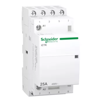 Schneider Electric Acti9 iCTK A9C40425 moduláris kontaktor 25 A 4 NO 220…240 V AC