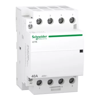 Schneider Electric Acti9 iCTK A9C40440 moduláris kontaktor 40 A 4 NO 220…240 V AC