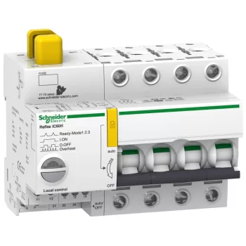   Schneider A9C65425 ACTI9 Reflex iC60H beépített megszakító vezérlés, 4P, C, 25A