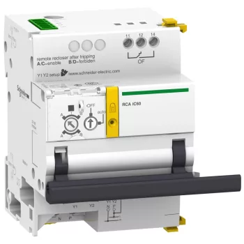   Schneider A9C70122 ACTI9 RCA távműködtető segédrelé, iC60, 1P, 1P+N, 2P, 230VAC