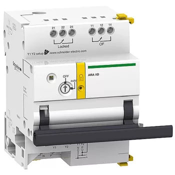   Schneider A9C70344 ACTI9 ARA iID automatikus visszazáró segédrelé, 4P, 230VAC