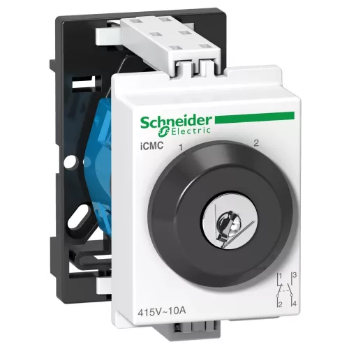 Schneider Electric Acti9 iCMC A9E15123 DIN sínes választókapcsoló, kulcsos