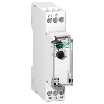   Schneider A9E16065 ACTI9 iRTA időrelé, 2P, Uc 24-240 VAC, 24VDC