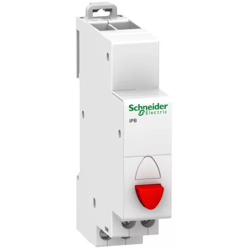 Schneider Electric Acti9 iPB A9E18031 nyomógomb 1 NC piros