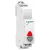 Schneider A9E18037 ACTI9 iPB nyomógomb, 1NC, szürke, piros LED, 110-230VAC