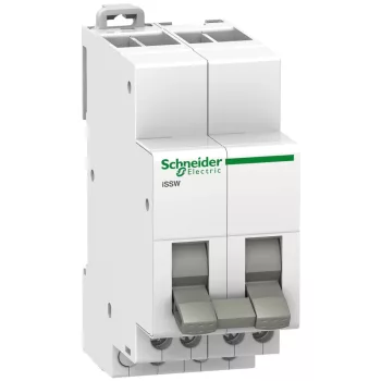   Schneider A9E18074 ACTI9 iSSW váltókapcsoló, háromállású, 2 váltóérintkező