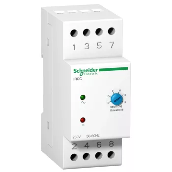   Schneider A9E21183 ACTI9 iRCC Kompresszorfigyelő relé, 2P, 8A, Uc 230VAC