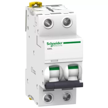  Schneider Electric, Acti9, A9F92263, Kismegszakító 2P,63A, Z karakterisztika, 15 kA Acti9 IC60L (Schneider A9F92263)