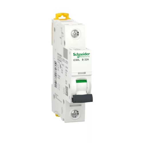 Schneider Acti9 iC60L A9F93132 kismegszakító 1P B görbe 32A 15 kA DIN sínre