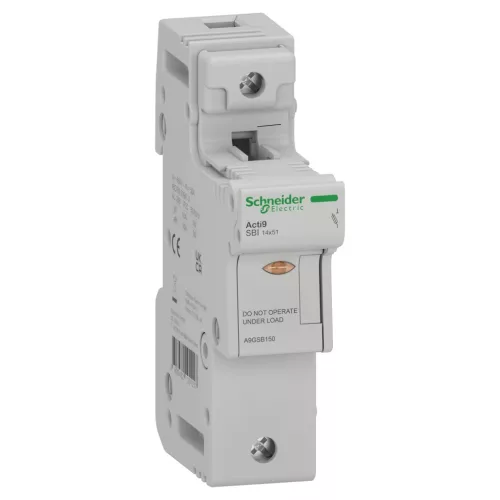 Schneider Electric Acti9 SBI olvadóbiztosítós szakaszoló 1P 14x51 mm A9GSB150