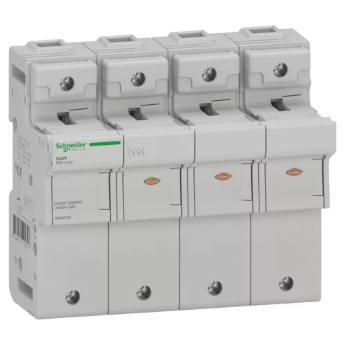 Schneider Electric Acti9 SBI olvadóbiztosítós szakaszoló 3P+N 22x58 mm A9GSB792