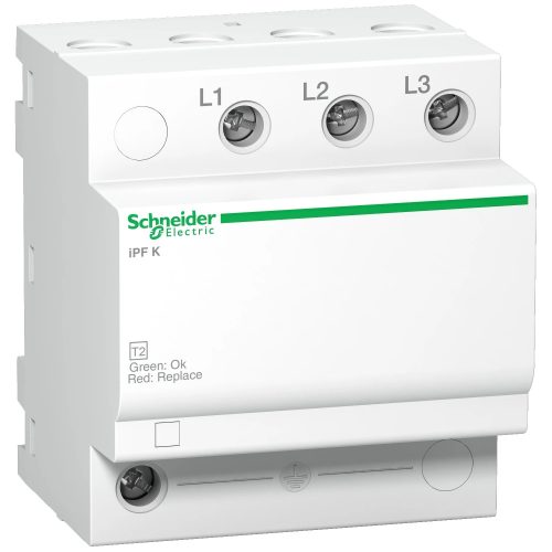 Schneider A9L15597 ACTI9 iPF túlfeszültség-korlátozó, fixbetétes, 20kA, 3P, 340V