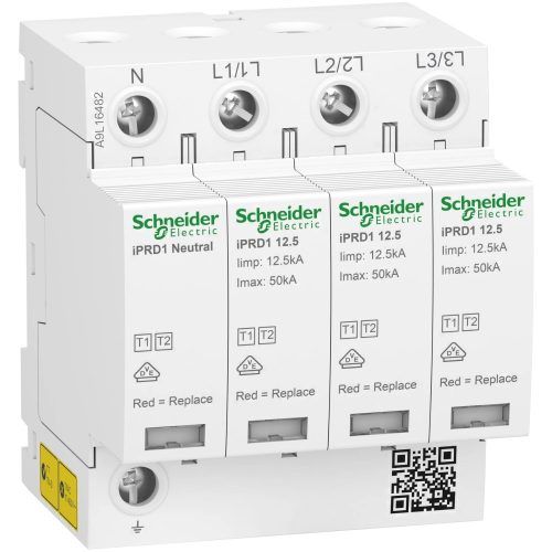 Schneider Electric A9L16482 ACTI9 iPRD1 túlfeszültség-korlátozó, 12.5r, 3P-N