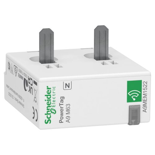 Schneider Electric A9MEM1522 ACTI9 PowerTag vezeték nélküli fogyasztásmérő, 1P+N, elmenő
