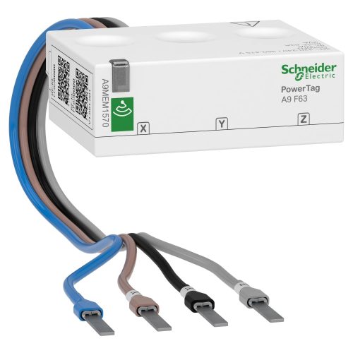 Schneider Electric A9MEM1570 ACTI9 PowerTag Flex vezeték nélküli fogyasztásmérő, 3P+N