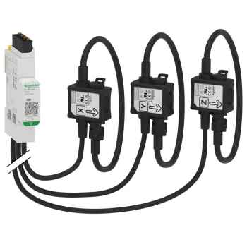   Schneider Electric A9MEM1590 PowerTag Energy R200 3P/3PN rope fogyasztásmérő bontható Rogowski áramváltókkal