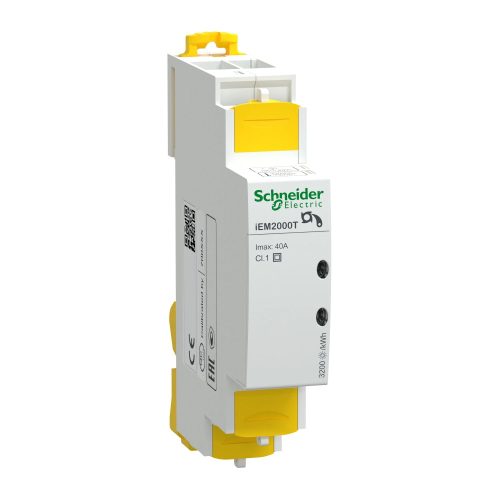 Schneider Electric A9MEM2000T iEM2000T 40A fogyasztásmérő impulzus kimenettel, képernyő nélkül