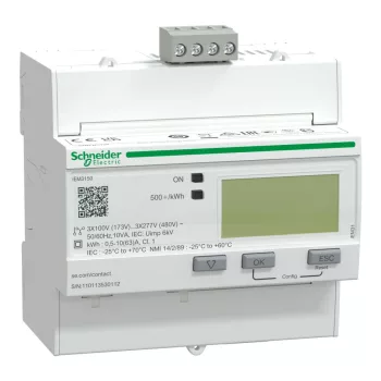   Schneider A9MEM3150 digitális fogyasztásmérő 3 fázis 63A, MODBUS