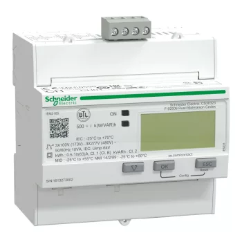   Schneider A9MEM3165 digitális fogyasztásmérő 3 fázis 63A, Bacnet, MID