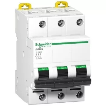   Schneider Electric, Acti9, A9N21590, Kismegszakító 3P,32A, D karakterisztika, 6 kA Acti9 IDPN N (Schneider A9N21590)