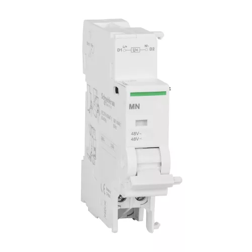 Schneider Electric Acti9 MN nullfeszültség-kioldó 48 V AC 50/60 Hz – A9N26961