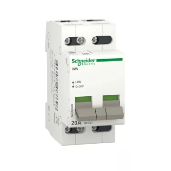   Schneider Electric, A9S60320, moduláris kapcsoló 3P 20A 250V AC, Acti9 ISW (Schneider A9S60320)