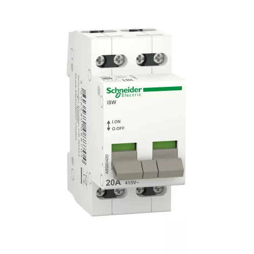 Schneider Electric Acti9 iSW szakaszolókapcsoló 4P 20 A 415 V A9S60420