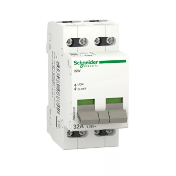   Schneider Electric, A9S60432, moduláris kapcsoló 4P 32A 250V AC, Acti9 ISW (Schneider A9S60432)