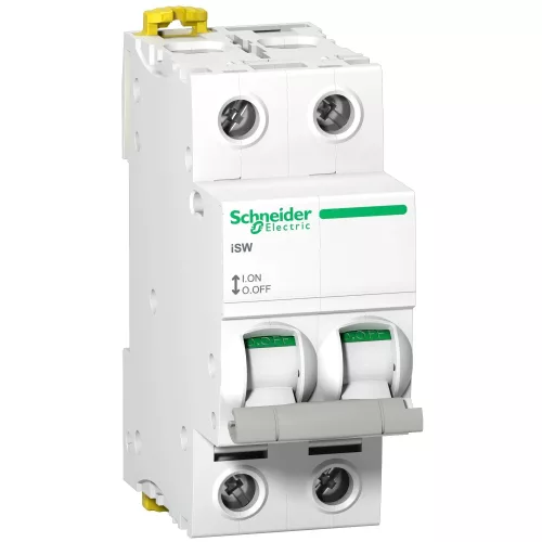 Schneider Electric Acti9 iSW terheléskapcsoló 2P 63 A 415 V A9S65263